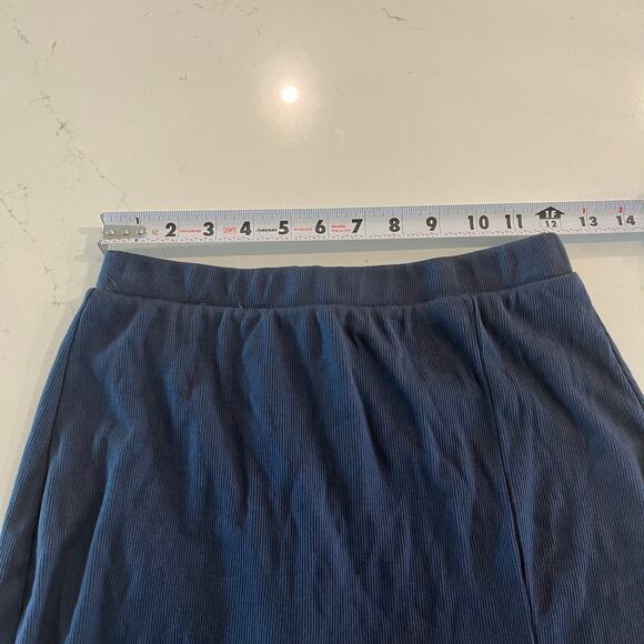 Sundry Ribbed Skort Skirt Navy Size Small - Picture 9 of 9